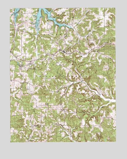 Taswell, IN USGS Topographic Map