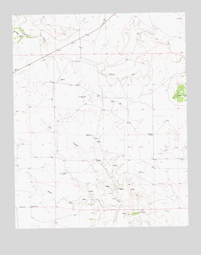 Tate School, NM USGS Topographic Map