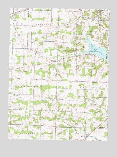 Blooming Grove, OH USGS Topographic Map