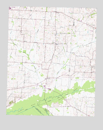 Tatumville, TN USGS Topographic Map