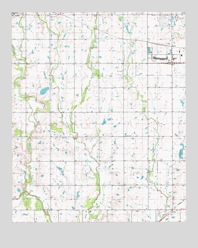 Taupa, OK USGS Topographic Map