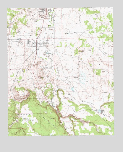 Taylor, AZ USGS Topographic Map