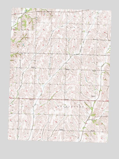Taylor, IA USGS Topographic Map