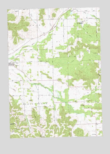 Taylor, WI USGS Topographic Map