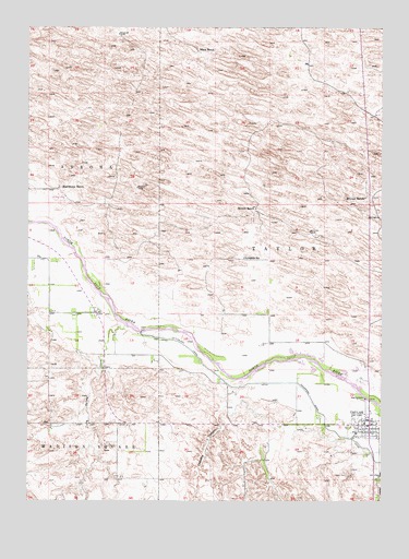Taylor, NE USGS Topographic Map