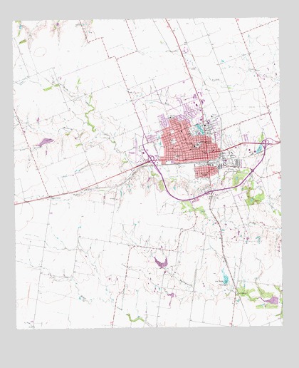 Taylor, TX USGS Topographic Map