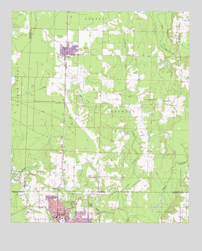 Taylor, AR USGS Topographic Map