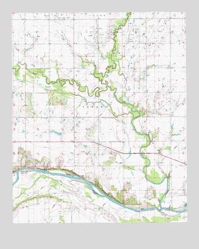 Taylor, OK USGS Topographic Map