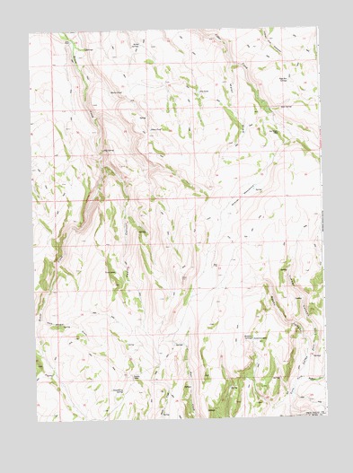 Taylor Canyon, ID USGS Topographic Map