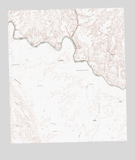 Taylor Canyon, TX USGS Topographic Map