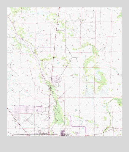 Taylor Creek SE, FL USGS Topographic Map