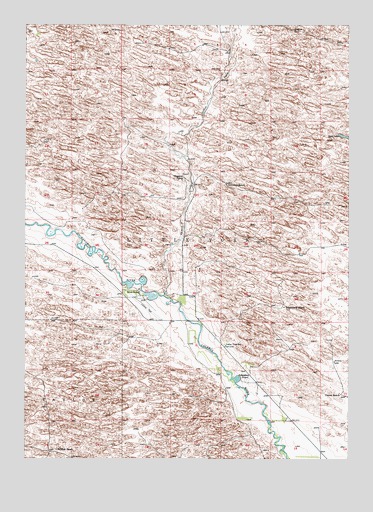 Taylor NE, NE USGS Topographic Map