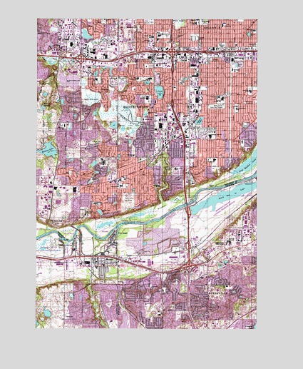 Bloomington, MN USGS Topographic Map
