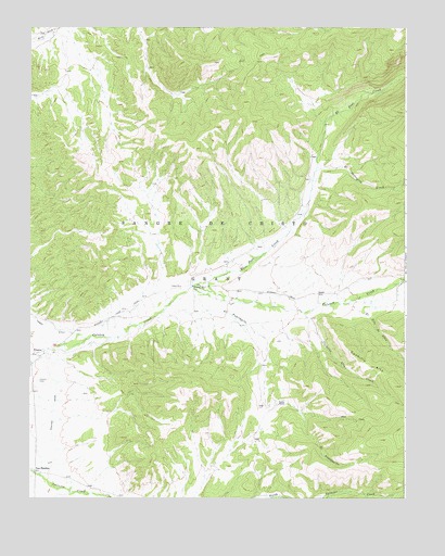 Taylor Ranch, CO USGS Topographic Map