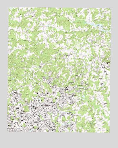 Taylors, SC USGS Topographic Map