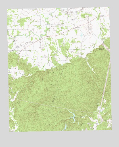 Taylorsville, GA USGS Topographic Map