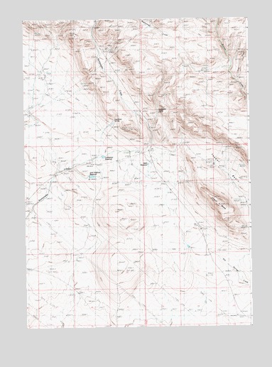 Teapot Dome, ID USGS Topographic Map