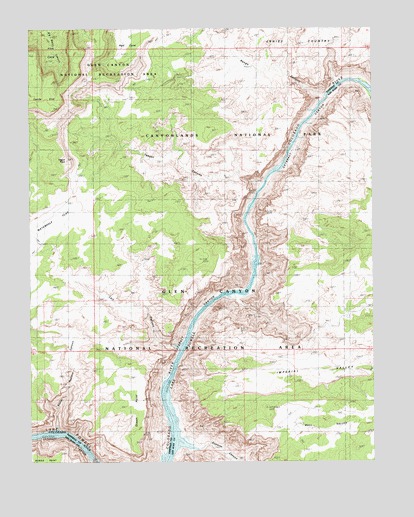 Teapot Rock, UT USGS Topographic Map