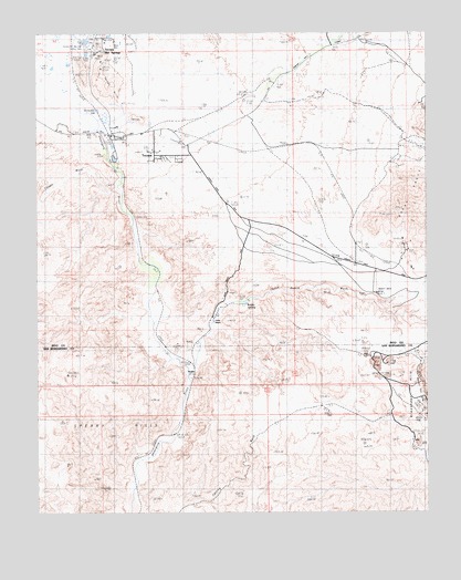 Tecopa, CA USGS Topographic Map