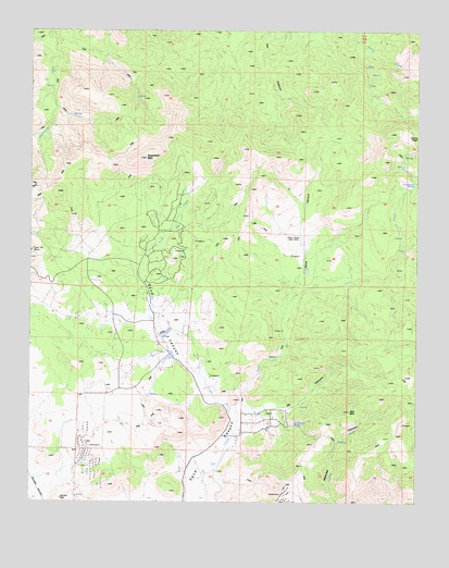 Tehachapi NE, CA USGS Topographic Map