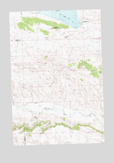 Teigen, MT USGS Topographic Map