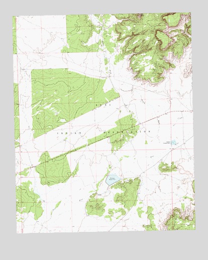 Tekapo, NM USGS Topographic Map