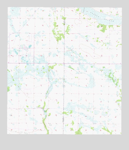 Telegraph Swamp NE, FL USGS Topographic Map