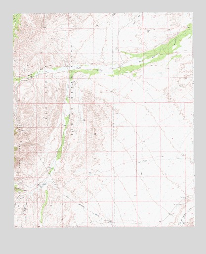 Telegraph Wash, AZ USGS Topographic Map