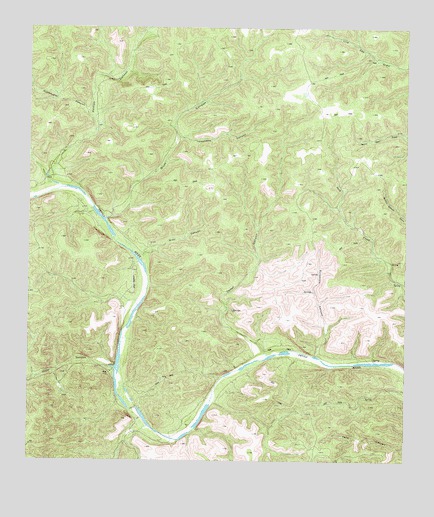 Telephone Canyon, TX USGS Topographic Map