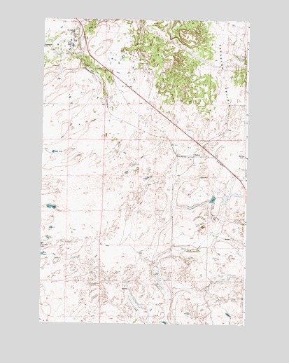 Telford, WA USGS Topographic Map