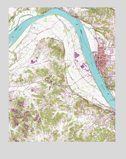 Tell City, IN USGS Topographic Map