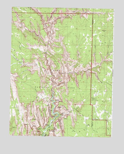 Temple of Sinawava, UT USGS Topographic Map