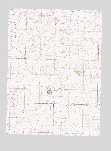 Templeton, IA USGS Topographic Map