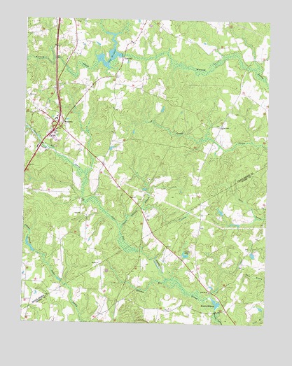 Templeton, VA USGS Topographic Map