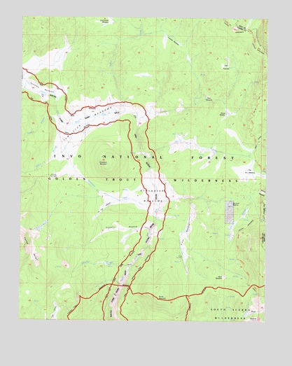 Templeton Mountain, CA USGS Topographic Map
