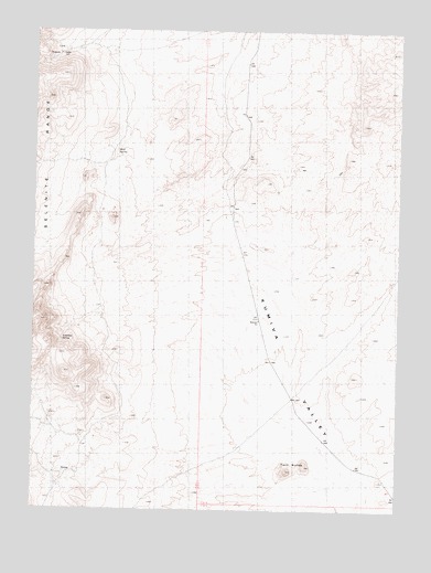 Tenmile, NV USGS Topographic Map