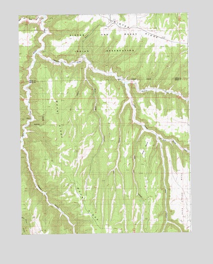 Tenmile Canyon North, UT USGS Topographic Map