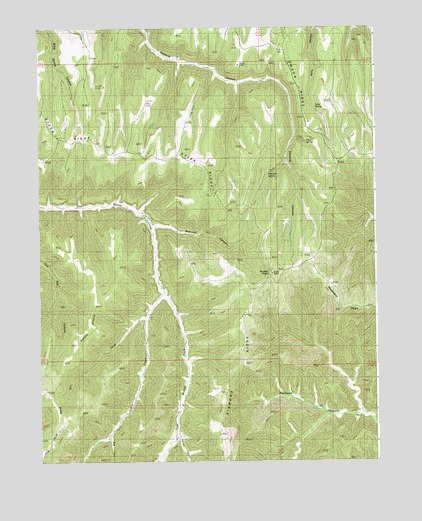 Tenmile Canyon South, UT USGS Topographic Map