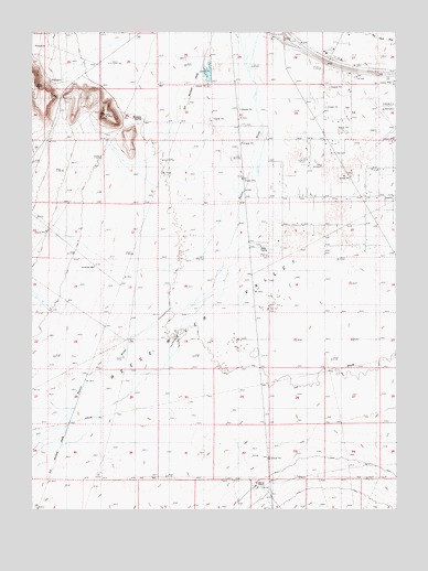 Blossom Spring, NV USGS Topographic Map