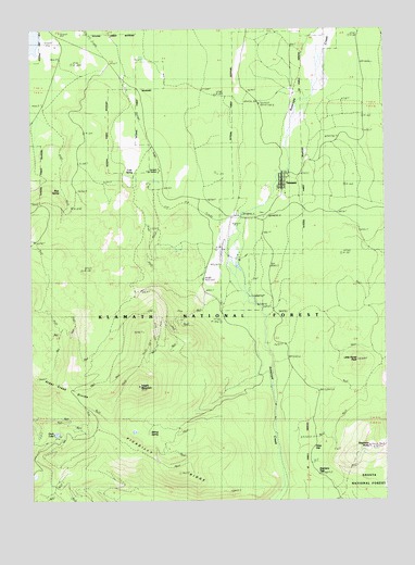 Tennant, CA USGS Topographic Map