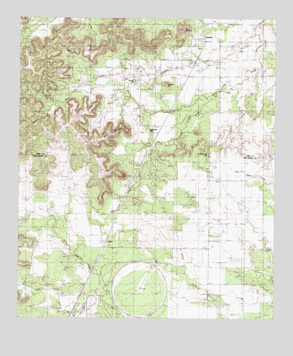 Tennyson, TX USGS Topographic Map