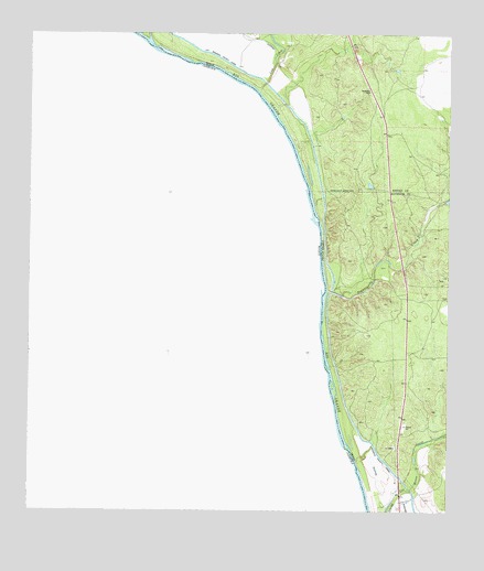 Tequesquite Creek SW, TX USGS Topographic Map