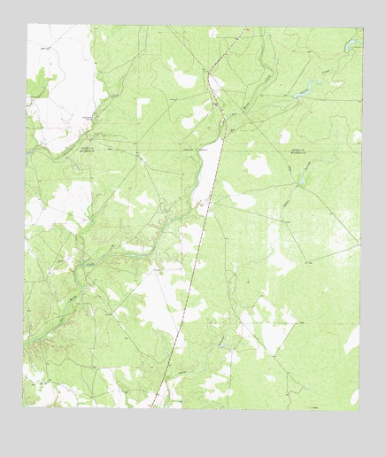 Tequesquite Spring, TX USGS Topographic Map