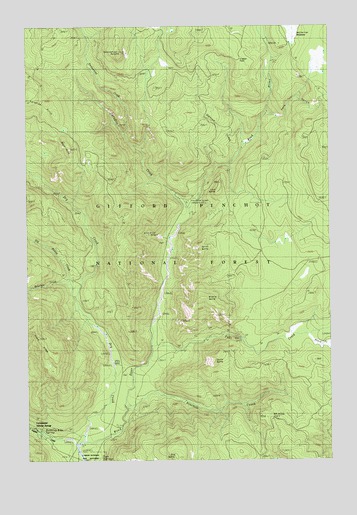 Termination Point, WA USGS Topographic Map