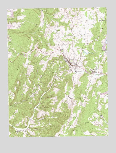 Terra Alta, WV USGS Topographic Map