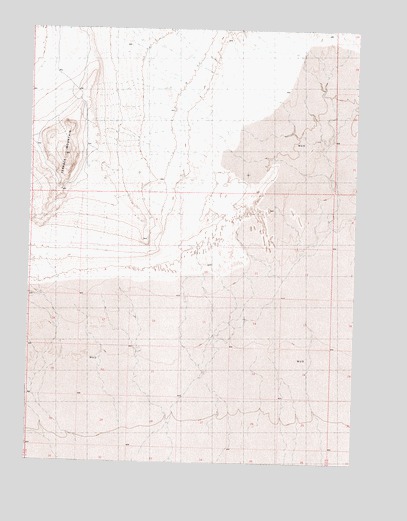 Terrace Mountain East, UT USGS Topographic Map