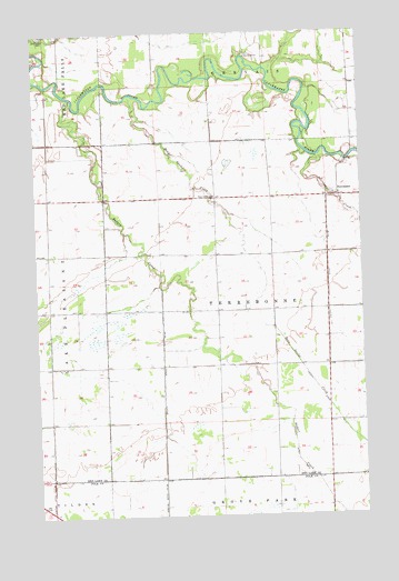 Terrebonne, MN USGS Topographic Map