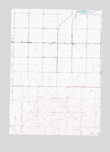 Terreton, ID USGS Topographic Map