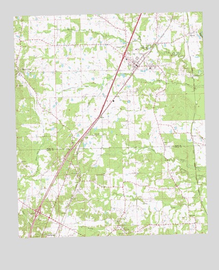 Terry, MS USGS Topographic Map