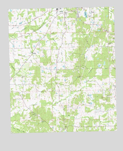 Terry NW, MS USGS Topographic Map
